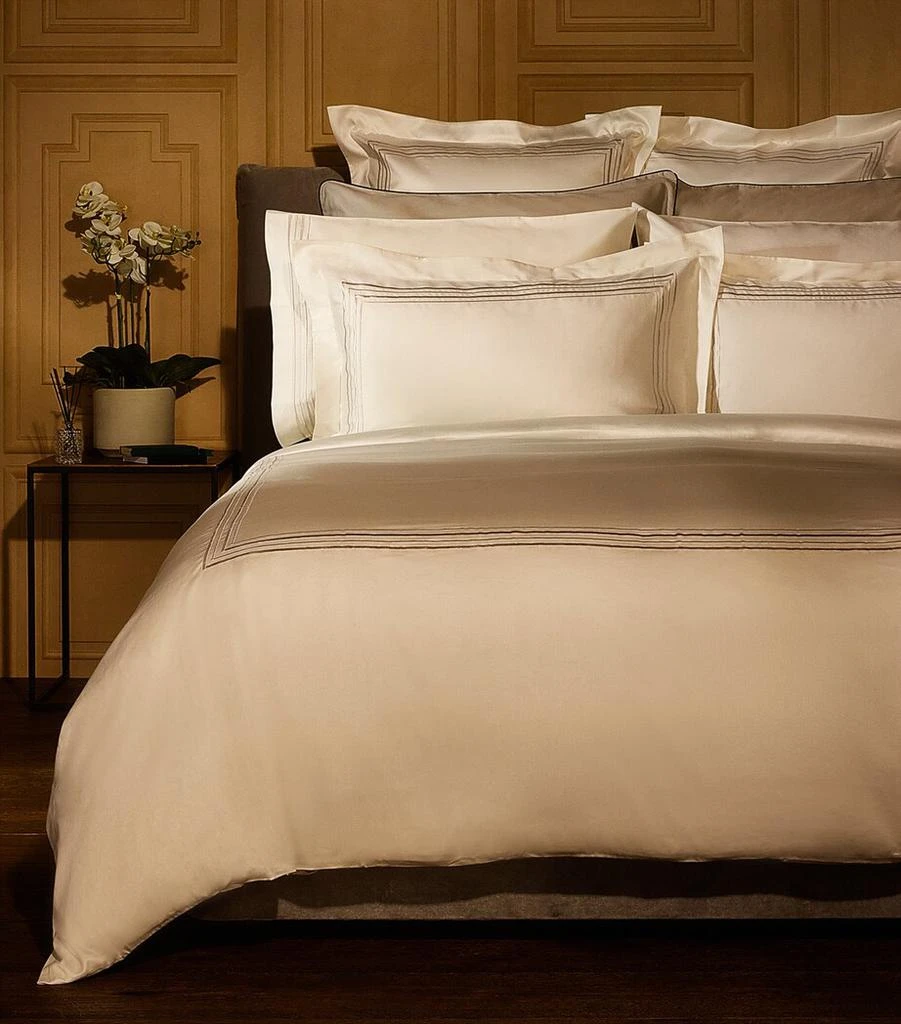 Harrods of London Mayfair Oxford Pillowcase Pair (50cm x 75cm) 2