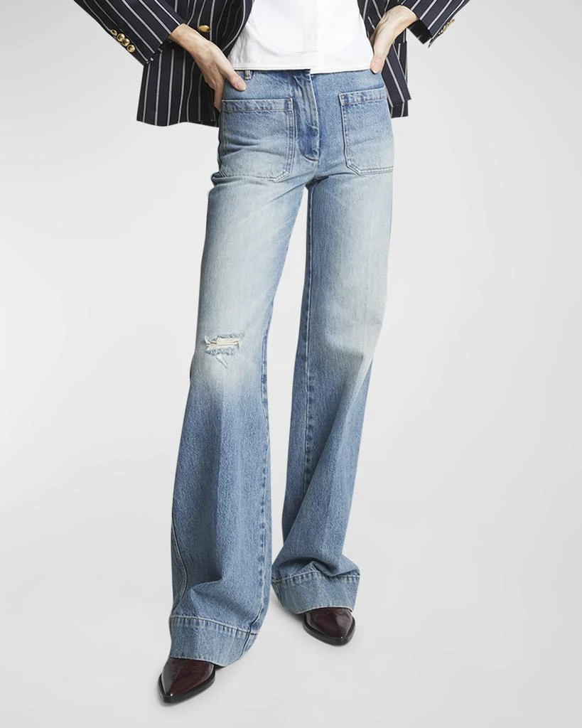 Victoria Beckham Alina Straight-Leg Jeans 6