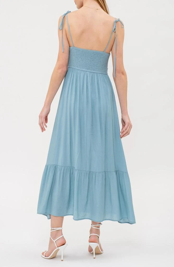 Blu Pepper Rosette Tiered Sundress 2