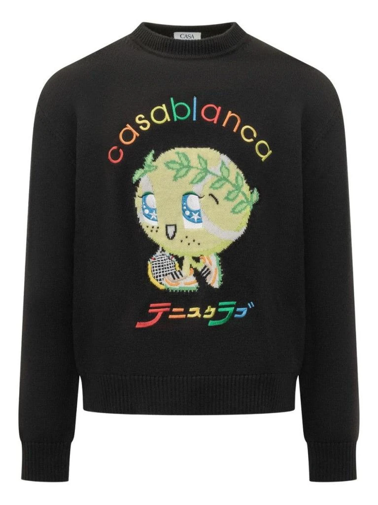 Pull En Laine Casablanca - Taille L - Neuf Avec étiquettes - Multicolore
