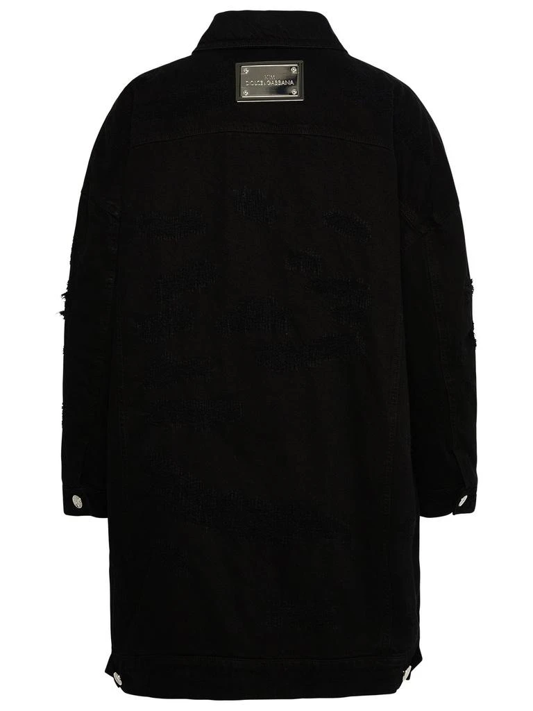 Dolce & Gabbana Dolce & Gabbana X Kim Distressed Denim Jacket 2