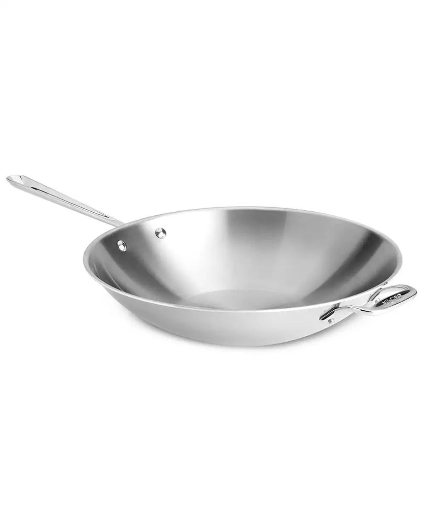 All-Clad Stainless Steel 14" Stir Fry 1