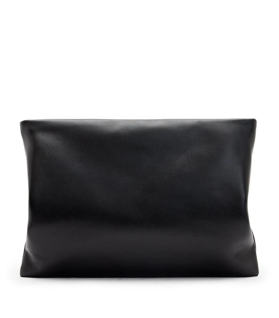 ALL SAINTS Leather Bettina Clutch Bag 4