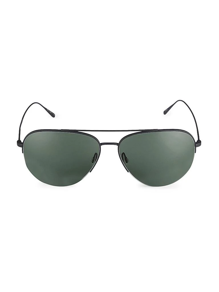Oliver Peoples Cleamons 60MM Pilot Sunglasses 2