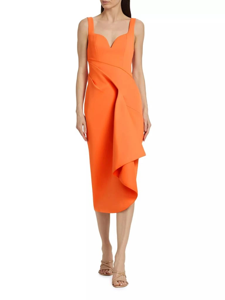 Acler Gowrie Draped Midi-Dress 2