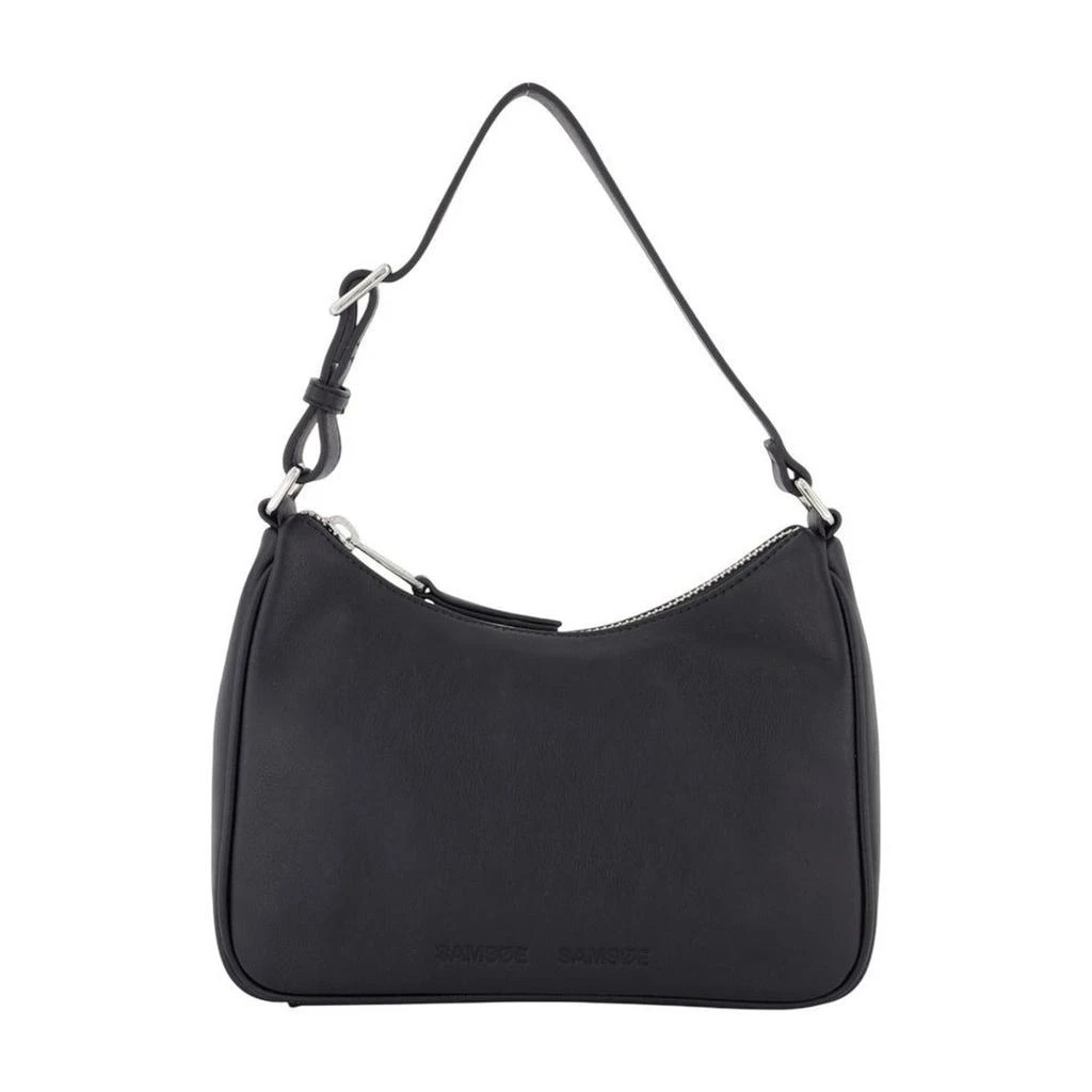 Samsoe Samsoe Structured Leather Shoulder Purse