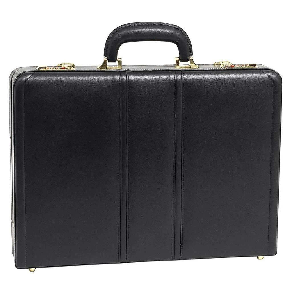 McKleinUSA McKlein 80435 Daley 80435- Black Leather Attache Case 2