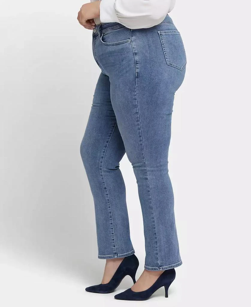 NYDJ Plus Size High Rise Marilyn Straight Jeans 3