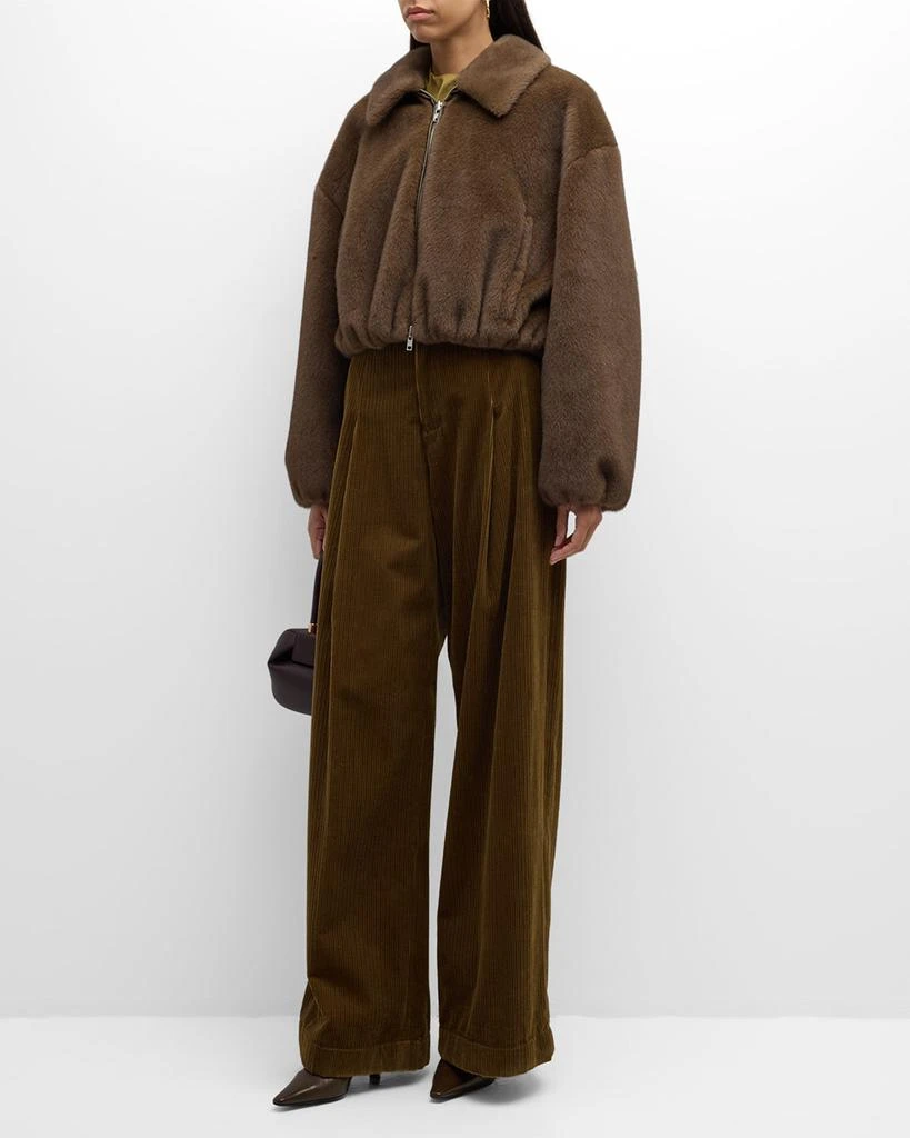 A.L.C. Esme Faux Fur Jacket 3