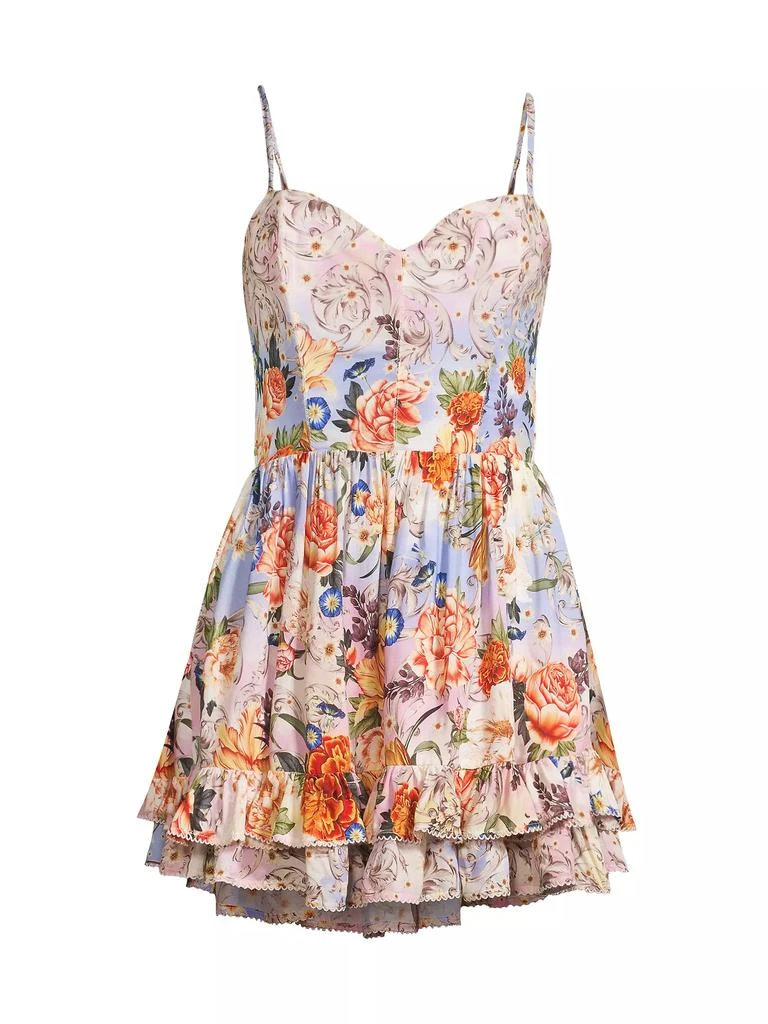 Agua Bendita Isadora Numen Floral Minidress 1