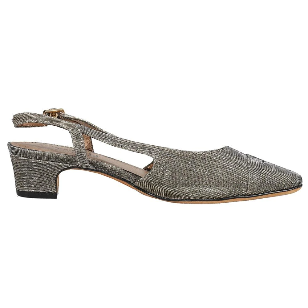 Vaneli Aliz Metallic Slingback Pumps 3