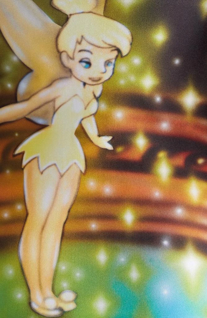 STOCKHOLM SURFBOARD CLUB x Disney Tinker Bell Airbrush Graphic One-Piece Swimsuit 5
