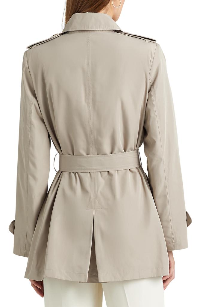 Lauren Ralph Lauren Short Taffeta Trench Coat