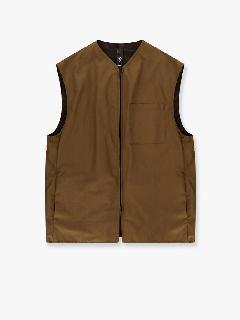 HEVÒ Carpignano technical fabric vest 1