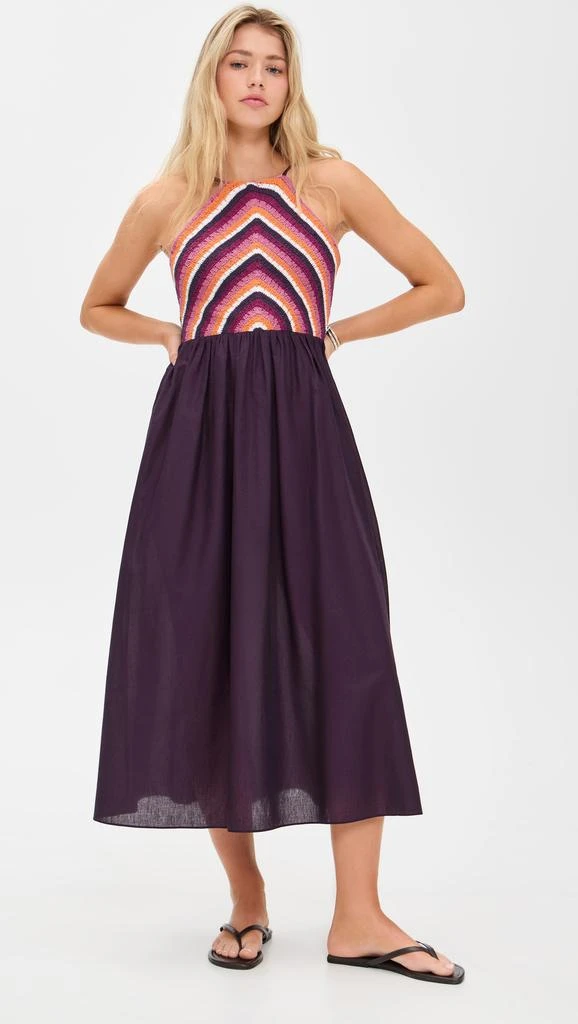 Playa Lucila Crochet Halter Dress 1