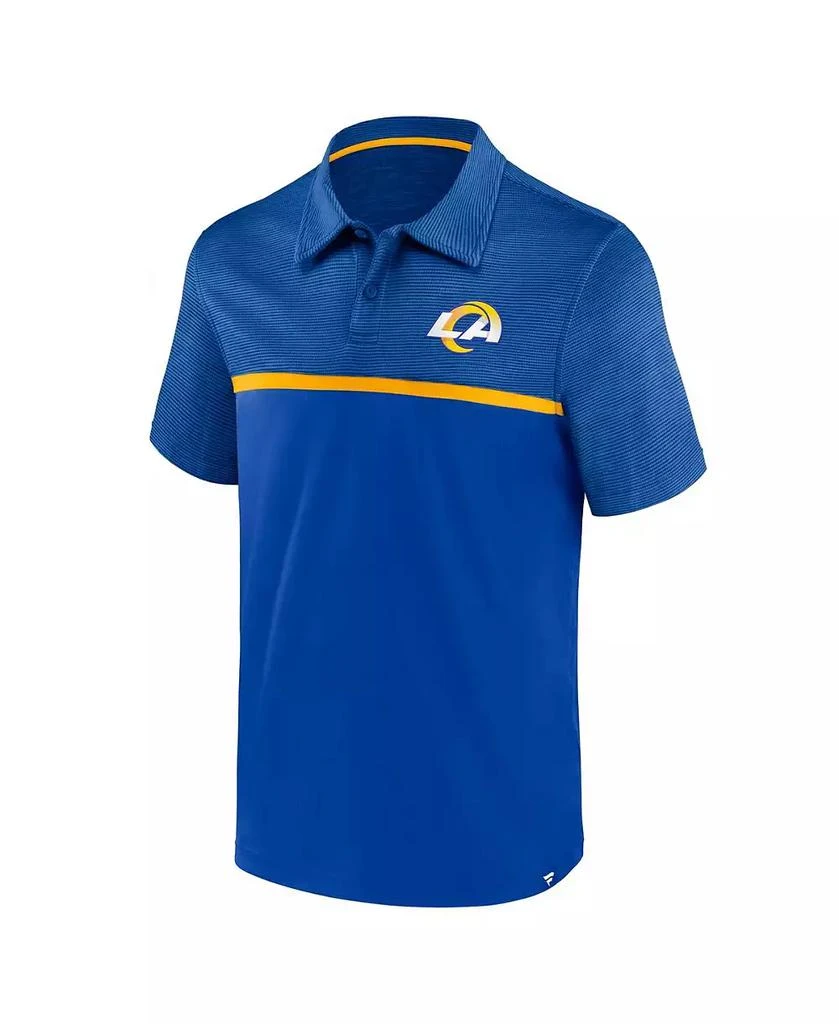Fanatics Men's Royal Los Angeles Rams Primary Polo Shirt 2