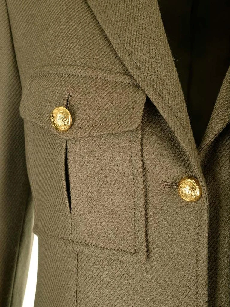 TAGLIATORE Tagliatore Sahariana Single-Breasted Jacket 4