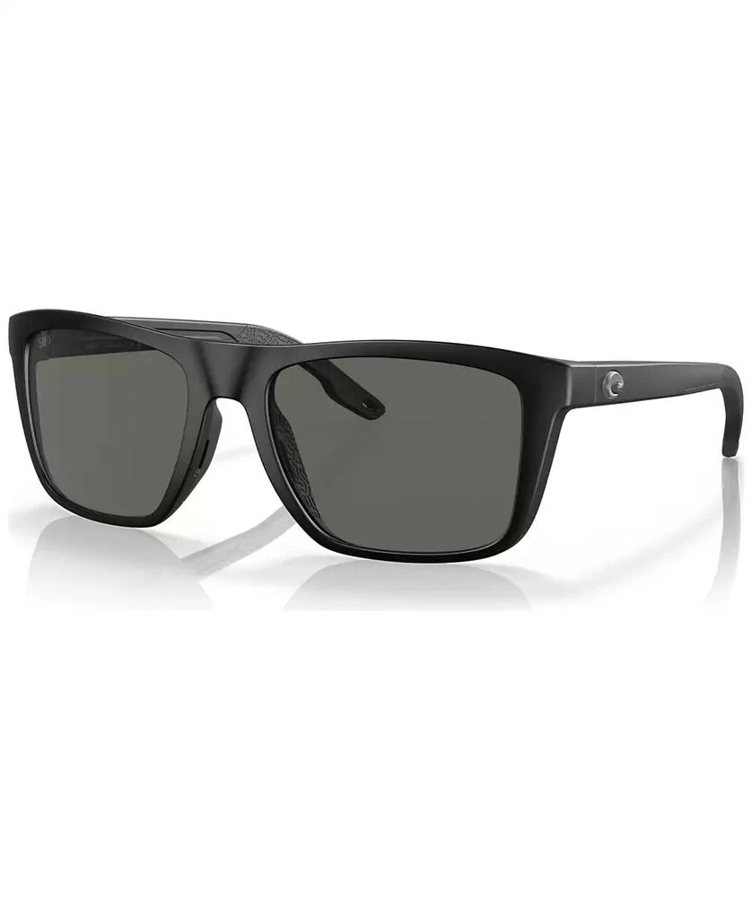 Costa Del Mar Men's Mainsail Polarized Sunglasses, 6S910755-P 55 1