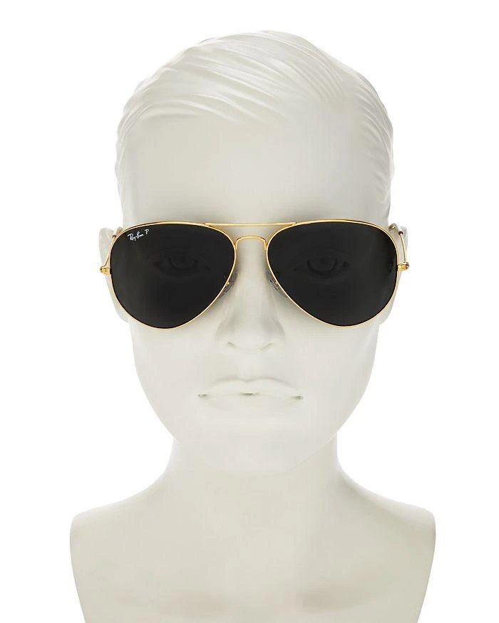 Ray-Ban Unisex Polarized Aviator Sunglasses 2