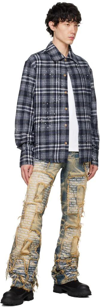 Who Decides War Blue WDW Overlay Jeans 4