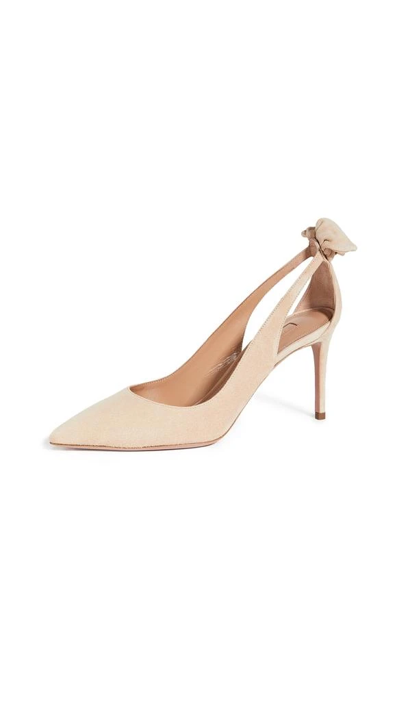 Aquazzura 85mm Bow Tie Pumps 6