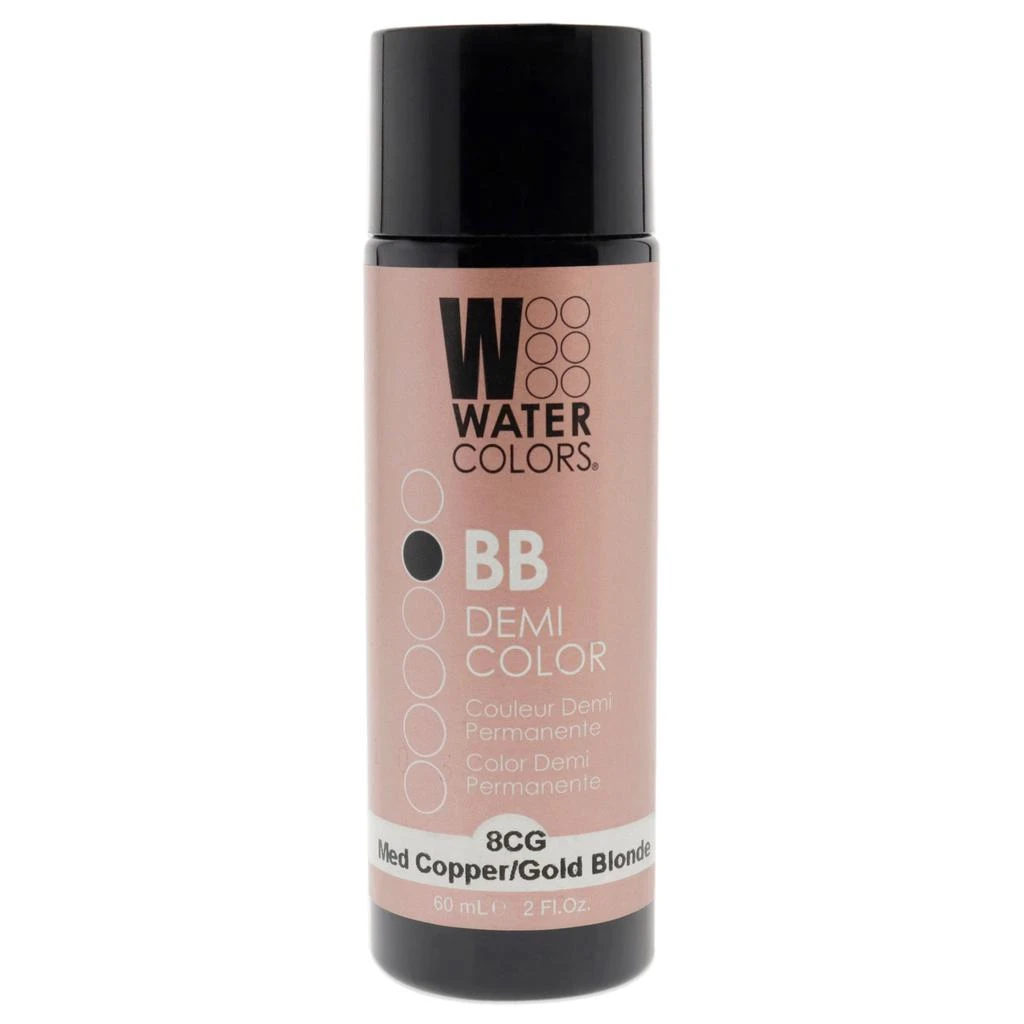 Tressa Watercolors BB Demi-Permanent Hair Color - 8CG Medium Copper Gold Blonde by for Unisex - 2 oz Hair Color