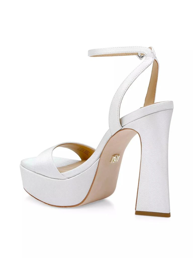 Badgley Mischka Caia 125MM Satin Platform Sandals 3