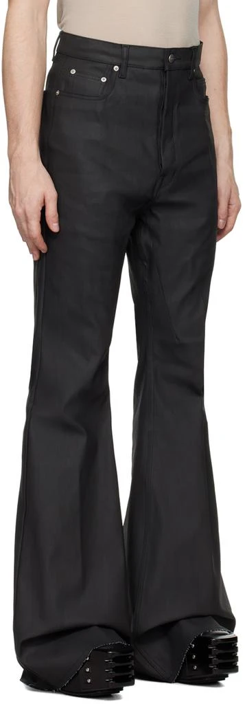 Rick Owens Black Porterville Bolan Bootcut Jeans 2