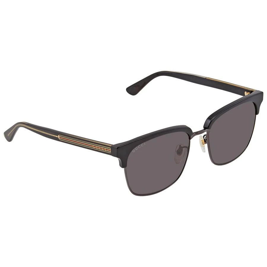 Gucci Grey Square Men's Sunglasses GG0382S 001 56 2