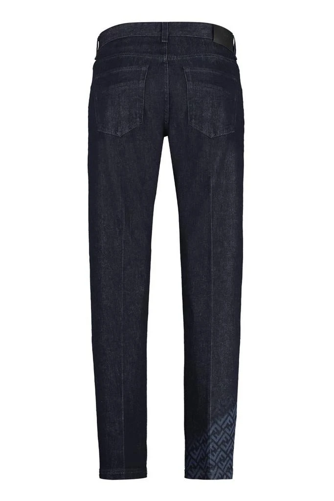 Fendi Fendi Regular-Fit Cotton Jeans 2