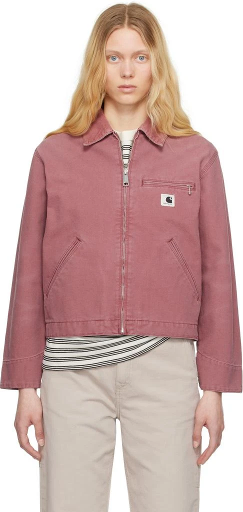 Carhartt WIP Pink OG Detroit Jacket 1