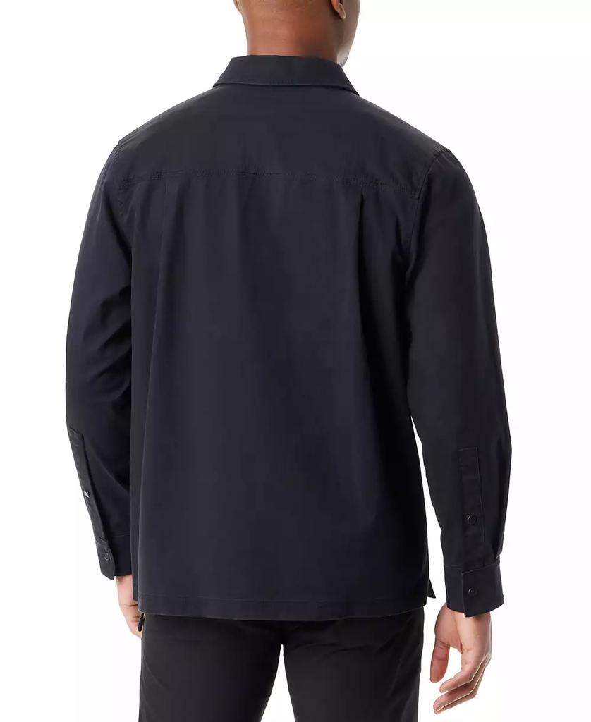 BASS OUTDOOR Men's Relaxed Fit Camo Worker Shirt Jacket