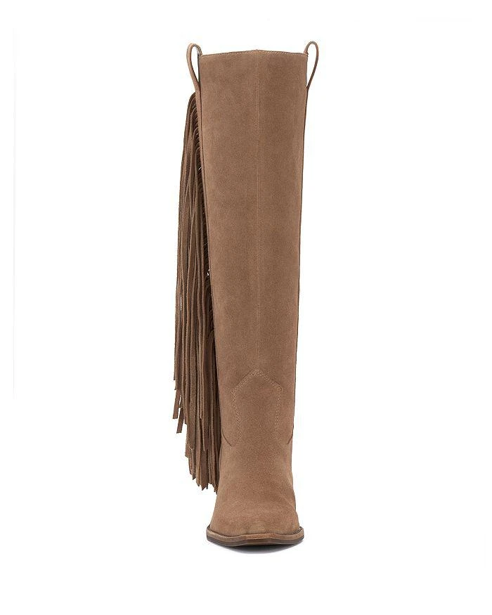 Vince Camuto Women's Pelia Fringe Boots 6