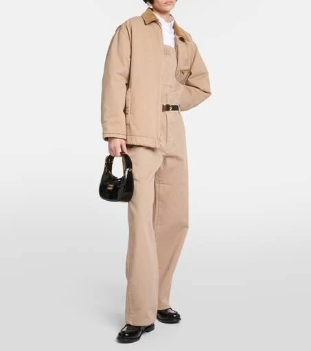 Miu Miu Cotton gabardine overalls 2