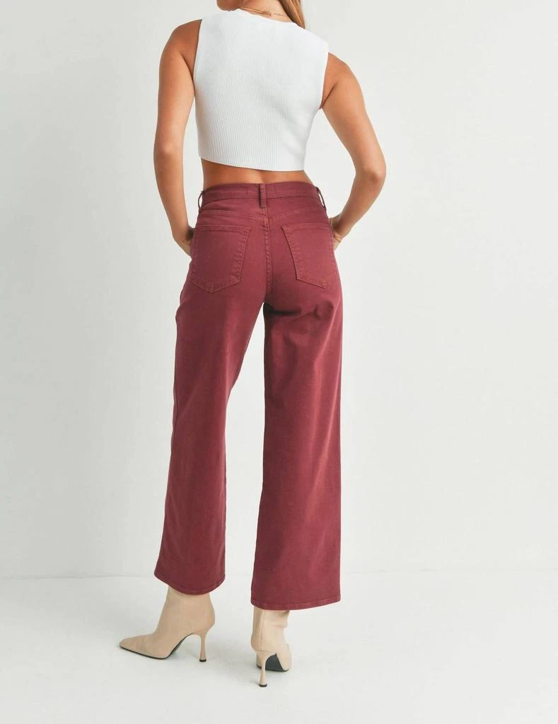 Just Black Denim Just Black Denim - New Seamed Utility Straight Leg Jeans 2