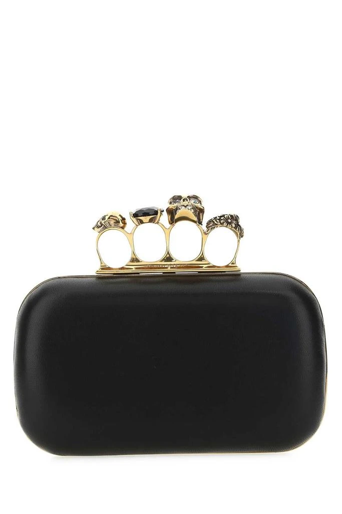 Alexander McQueen Alexander McQueen Skull Four-Ring Clutch Bag 2