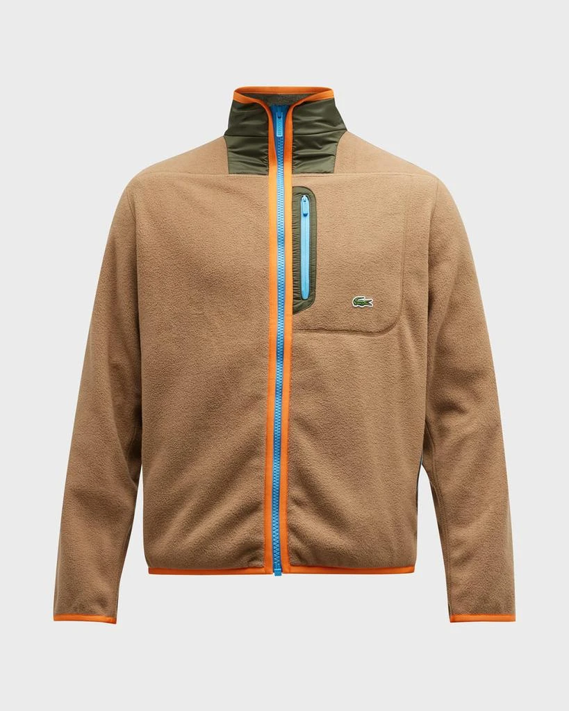 Lacoste Men's Full-Zip Fleece Sweatshirt 2