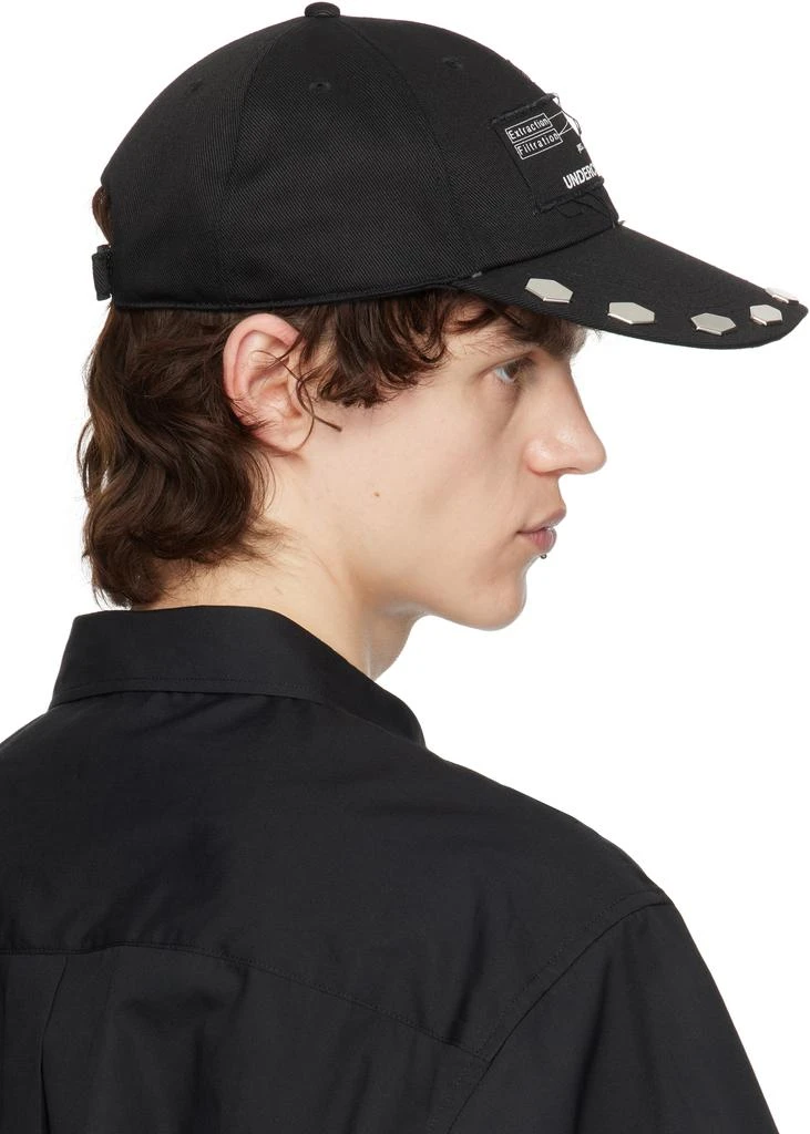 UNDERCOVER Black Stud Cap 3