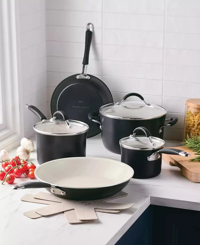 Rachael Ray Cucina Ceramic Nonstick 10-Piece Cookware Set 4