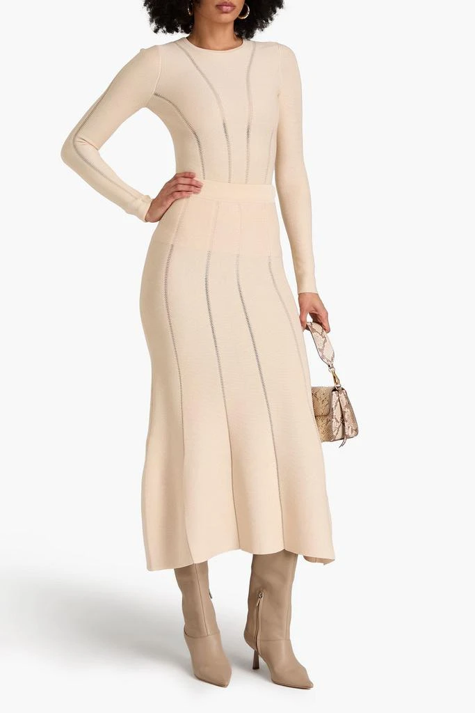 Zimmermann Knitted midi skirt 2