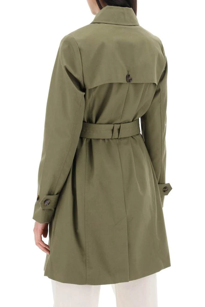 Barbour Double-Breasted Trench Coat For 3