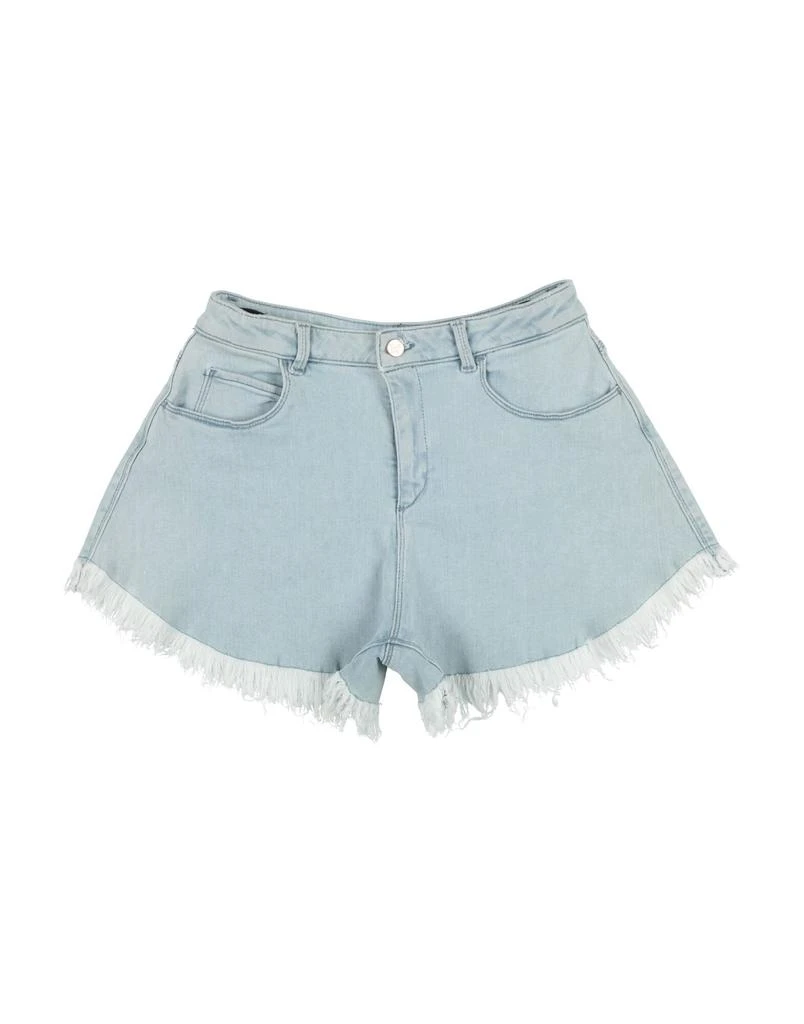 MISS BLUMARINE Denim shorts 1