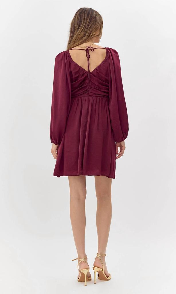Greylin Greylin - Aya Gathered Mini Dress
