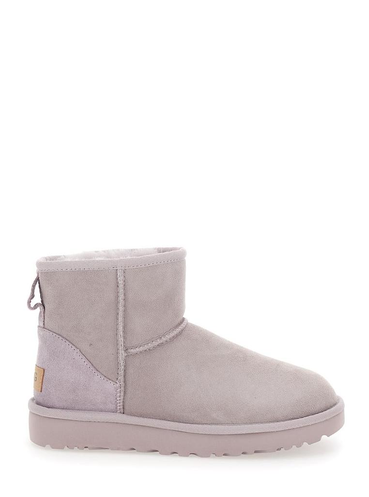 ショートブーツ・ブーティ UGG Light Gray 'Mini' Boots in Suede Woman UGG Light Gray 'Mini' Boots In Suede Woman - Boots - BeyondStyle