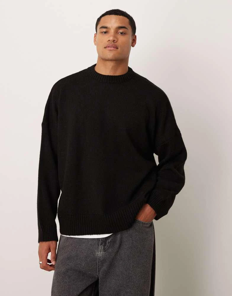 Boxy Fit Asos Knitted Sweater Shop ASOS DESIGN Super Oversized