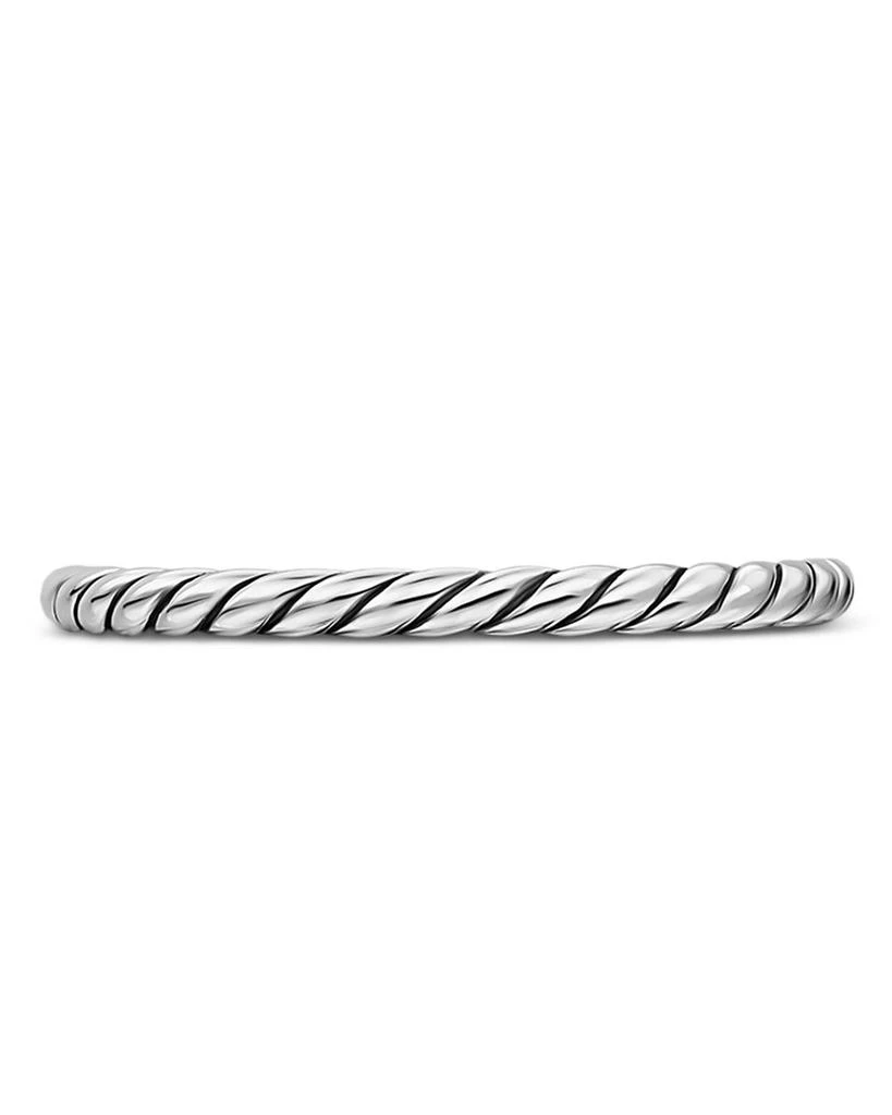 David Yurman Cable Band Ring in Sterling Silver, 1.7mm 2