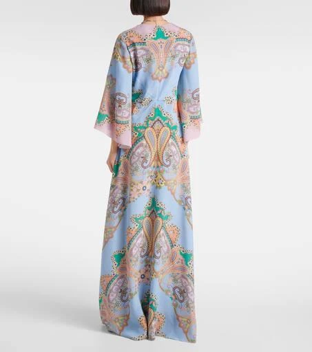 ETRO Paisley silk crêpe de chine maxi dress 3