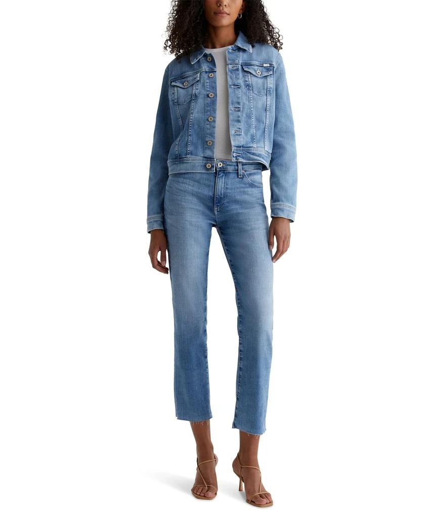 AG Jeans Robyn Fitted Denim Jacket 4