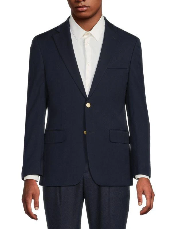 Tommy Hilfiger Solid Stretch Modern-Fit Sport Coat 1