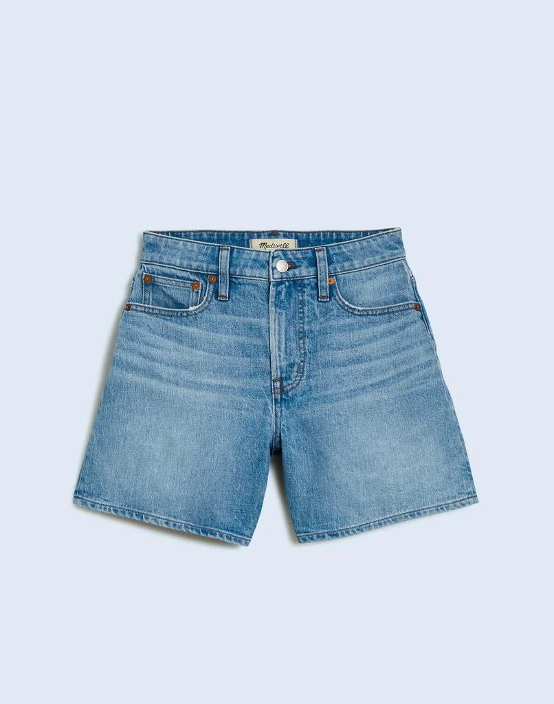 Madewell The Curvy Perfect Vintage Mid-Length Jean Short in Grennan Wash 6